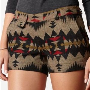 100% Virgin Wool Pendleton Shorts